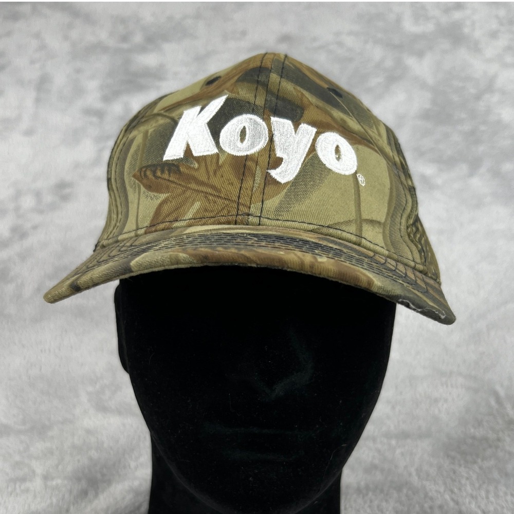 Koyo Camo Adjustable Strapback Hat OSFA Green Men Outdoors Hunting Gorpcore
